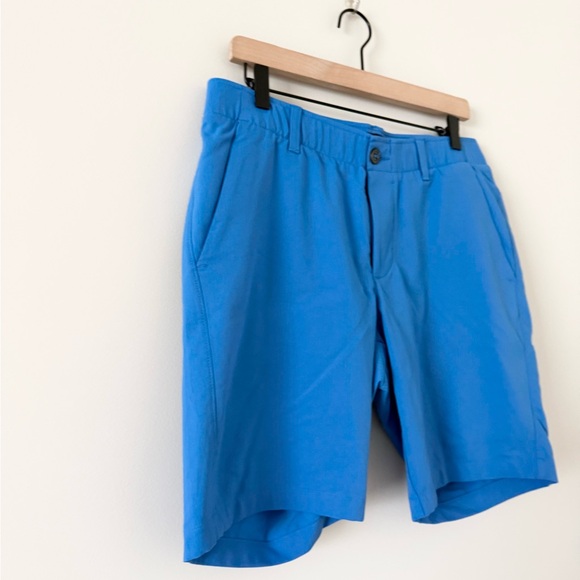 Under Armour HeatGear Athletic Shorts in Bright Blue Size 32 - Picture 2 of 6
